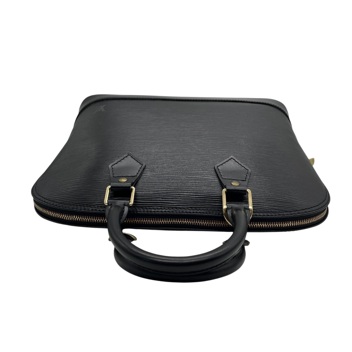 極美品 LOUIS VUITTON ルイヴィトン エピ アルマ 2WAY ハンドバッグ ショルダーバッグ 黒 ノワール ブラック レザー ゴールド金具 M52142 斜め掛け可 メンズ B