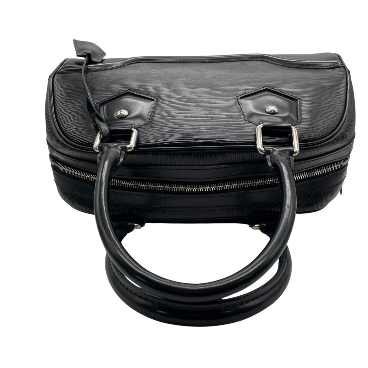 美品 LOUIS VUITTON ルイヴィトン エピ ボーリング モンテーニュPM ハンドバッグ M59322 ミニボストンバッグ ブラック 黒 ノワール レディース 高級感 シック Louis Vuitton B