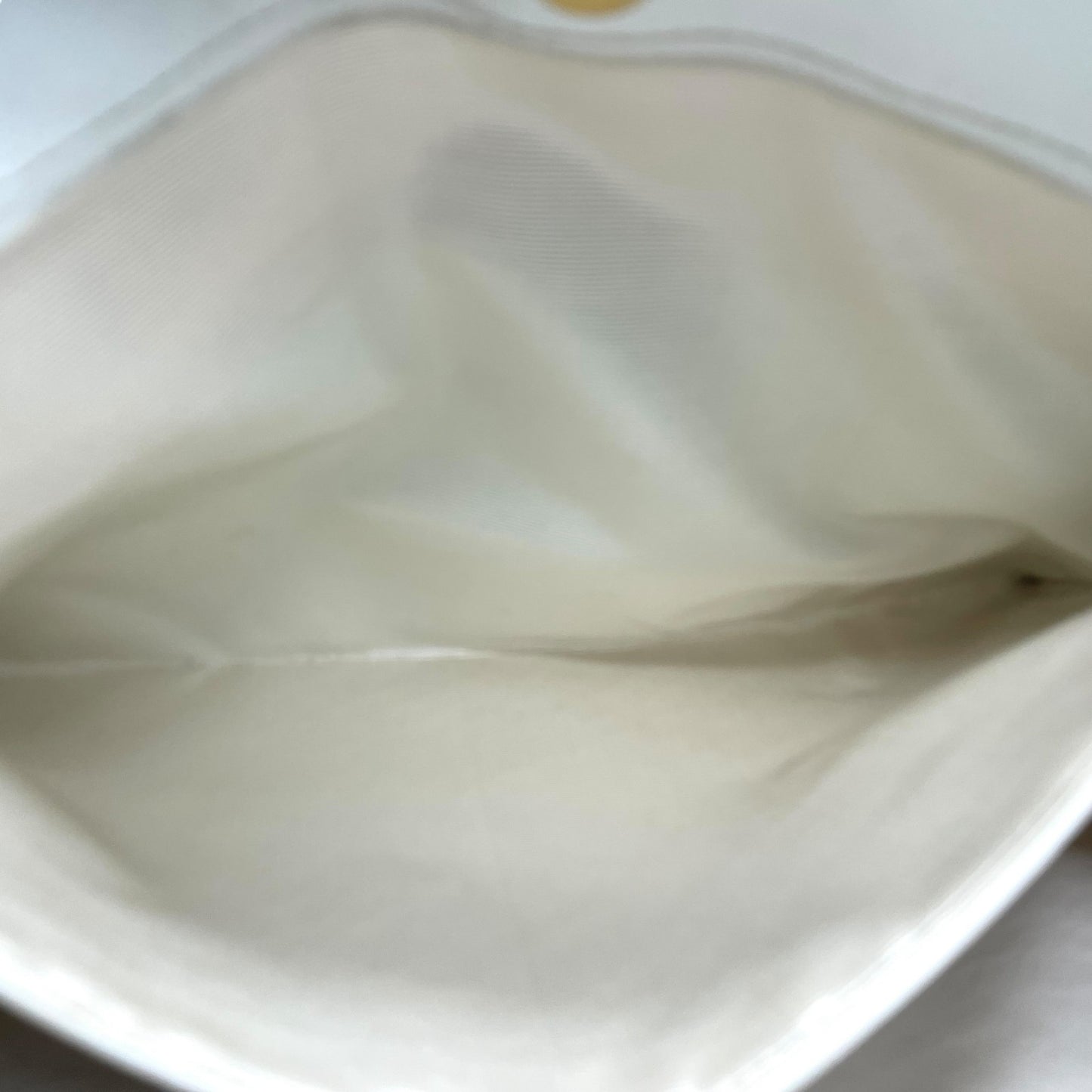 シャネル CHANEL トートバッグ キャビアスキン マトラッセ ココマーク 白 ホワイト ブラウンチェーン シルバー金具 C