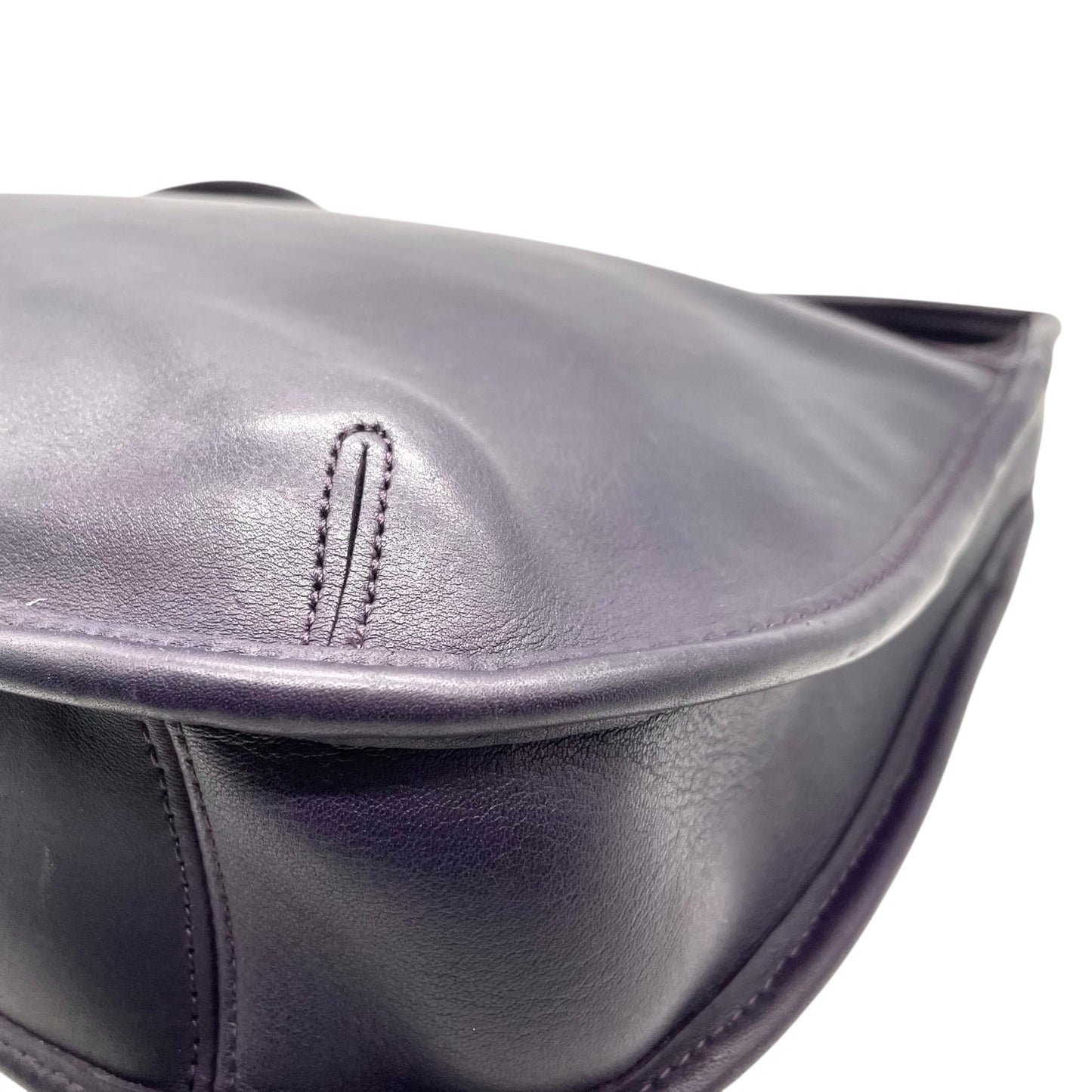 COACH コーチ 9047 ショルダーバッグ レザー パープル【中古】 レディース