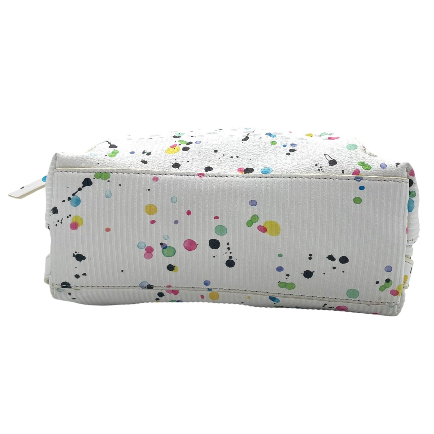 デシグアル Desigual バックパック リュック 白 ホワイト カラフル ペイント柄 マルチカラー アートデザイン S95