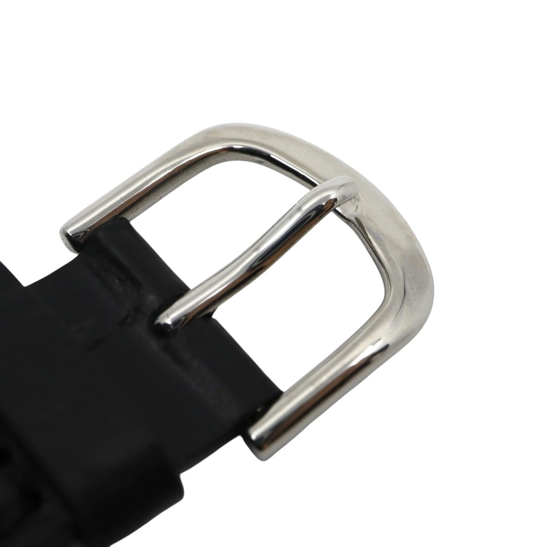 catawiki 【電池交換済】セイコー クレドール 腕時計 8J81-6A30 クオーツ アナログ シルバーダイヤル 薄型ドレスウォッチ メンズ レディース ユニセックス ブラックレザーベルト クラシック エレガント 高級モデル シンプル クリーニング済み G2