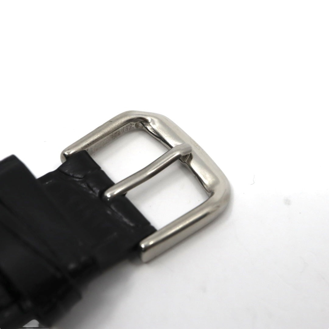 美品 電池交換済 新品ベルト バーバリー Burberrys 6000G 腕時計 メンズウォッチ クォーツ ゴールド シェル文字盤 アイボリー ローマンインデックス クラシック ヴィンテージ エレガント ドレスウォッチ 稼働品 G3