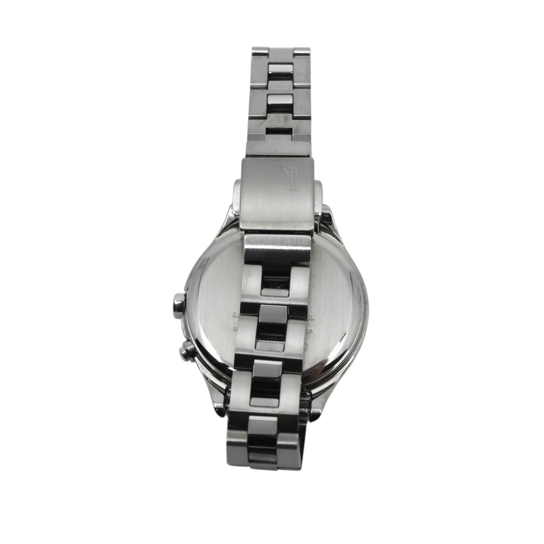 【未使用級/美品/稼働品】セイコー ルキア SEIKO LUKIA レディース腕時計 1B25-0AH0 ソーラー電波 ワールドタイム シルバー ラメ文字盤 グリッターダイヤル ステンレス 日本製 エレガント ビジネス クリーニング済 G2