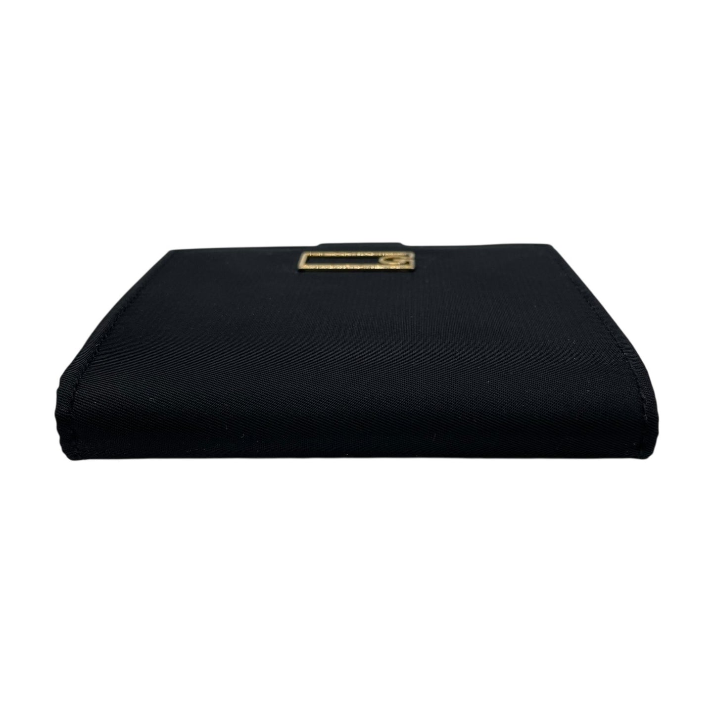 美品 ジバンシィ GIVENCHY ジバンシー 二つ折り財布 ナイロン Gロゴ 黒 ブラック 金金具 ゴールド金具 ヴィンテージ 6