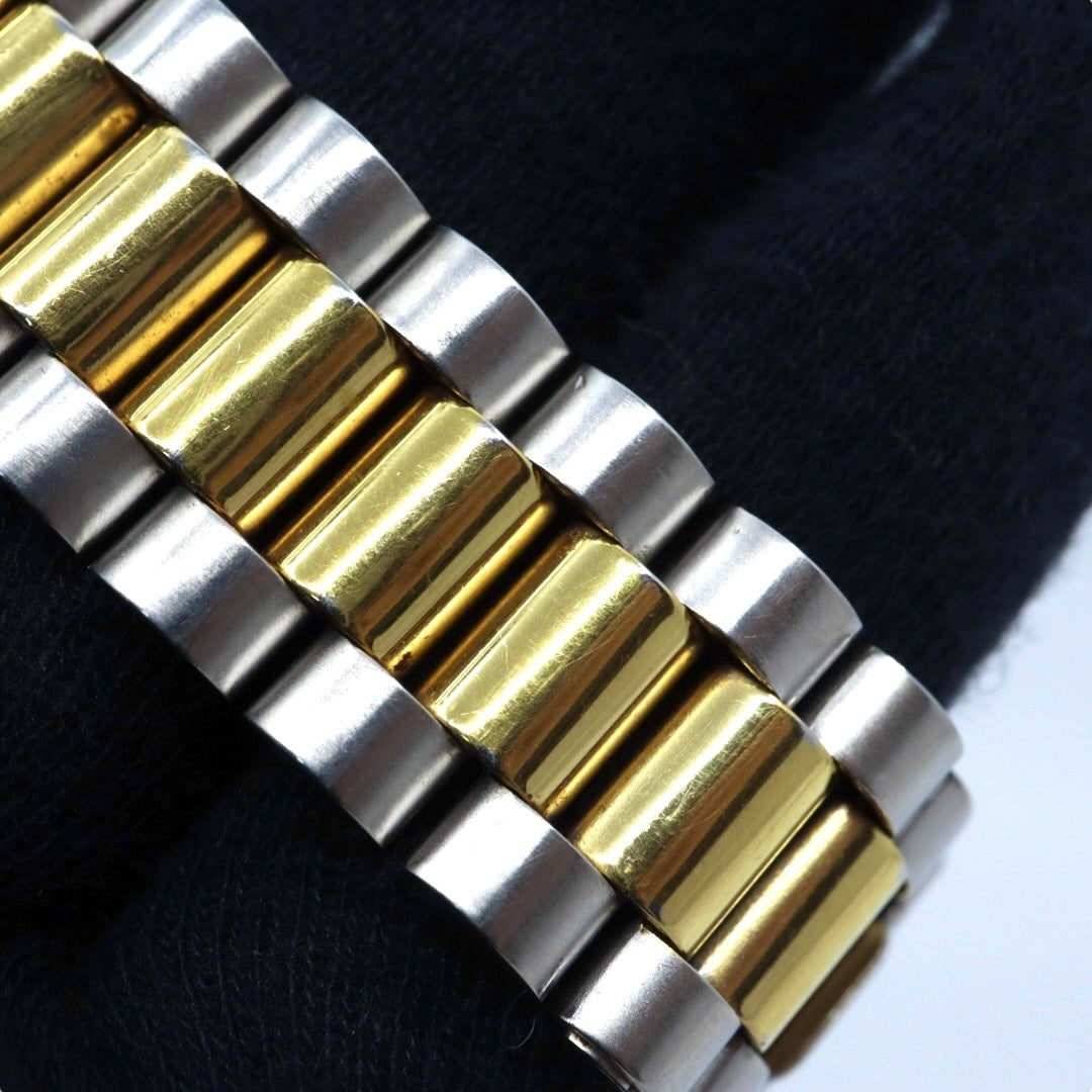 シチズン CITIZEN レオパード スーパー ビート8 自動巻き 腕時計 ヴィンテージ 1970年代 ステンレススチール シルバー×ゴールド 自動巻き 26石 メンズ G5