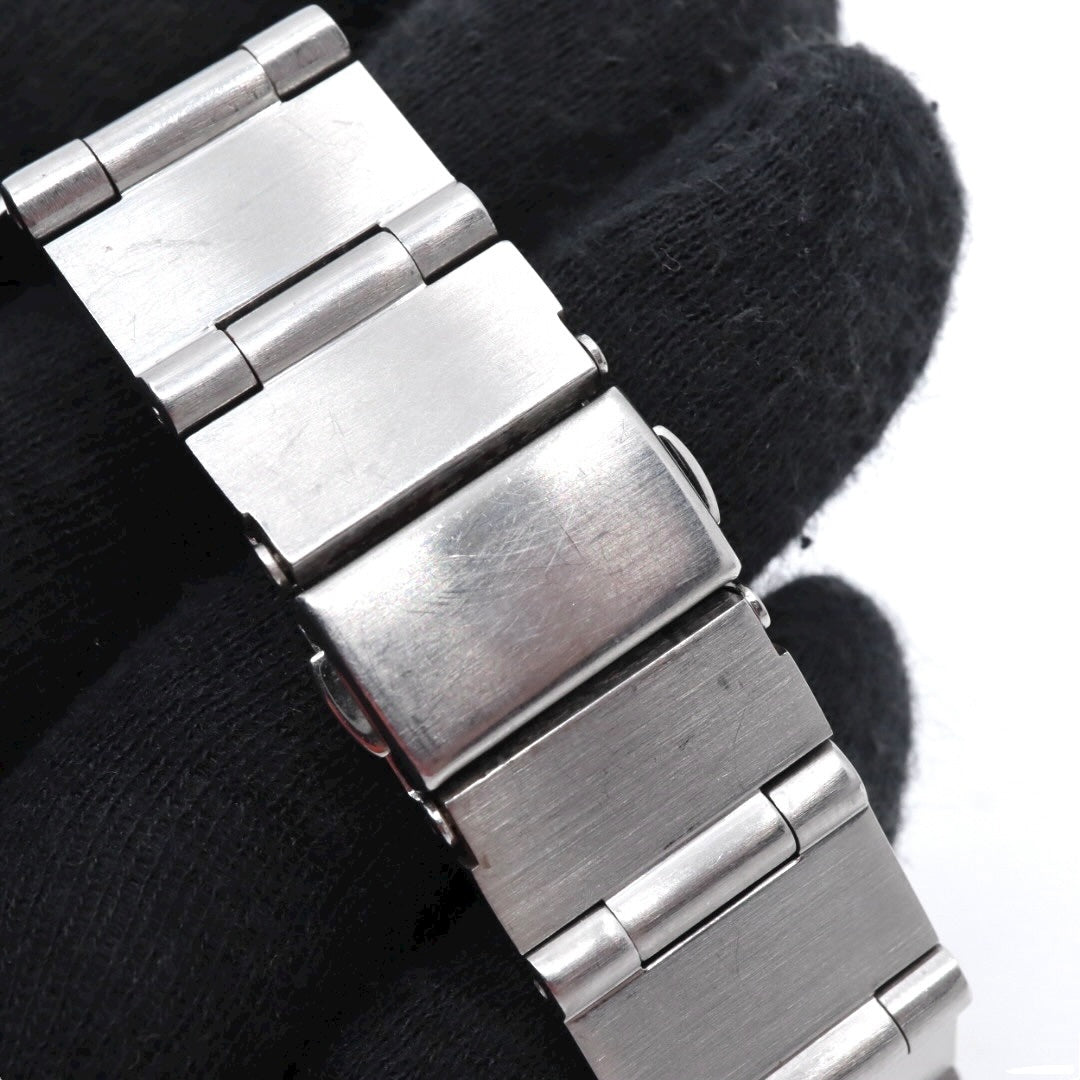 ポールスミス クローズドアイズ 腕時計 メンズ クォーツ ブルー文字盤 シルバー ステンレス シンプル ビジネス ドレスウォッチ アナログ 電池交換済み 稼働品 上品 フォーマル オフィス スタイリッシュ 銀 青 洗練 定番 人気モデル 10気圧防水 G10