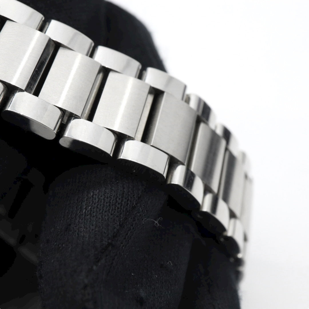 【美品】コーチ COACH 腕時計 レディース レクタンギュラー 0243 スクエア シルバー 白文字盤 ステンレス クォーツ 3針 デイト ビジネス フォーマル オフィス 通勤 クラシック 上品 洗練 スイス製 角型 G10