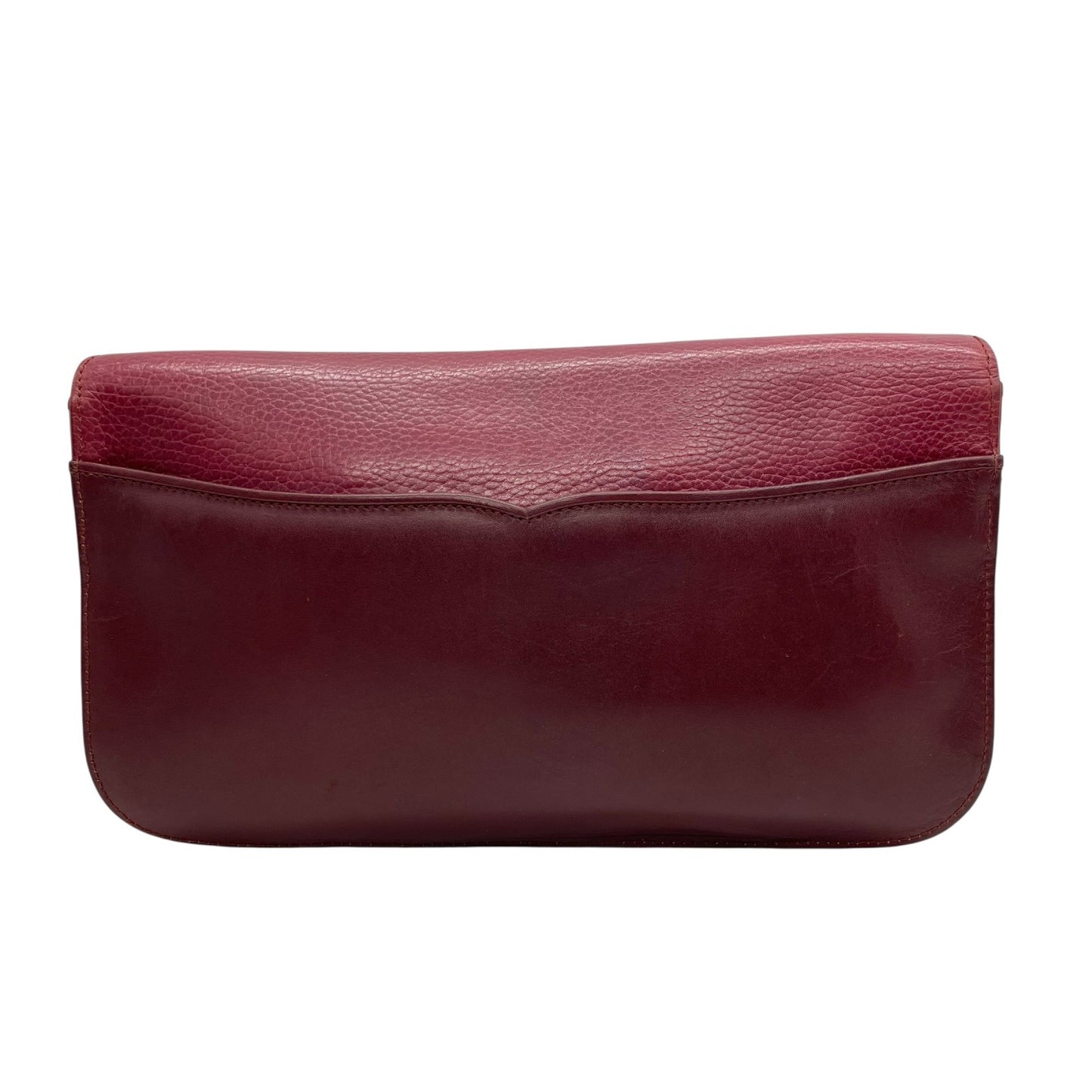 美品 Cartier カルティエ クラッチバッグ マストライン ボルドー レザー ゴールド金具 ギャランティカード付き セカンドバッグ ヴィンテージ メンズ レディース U7