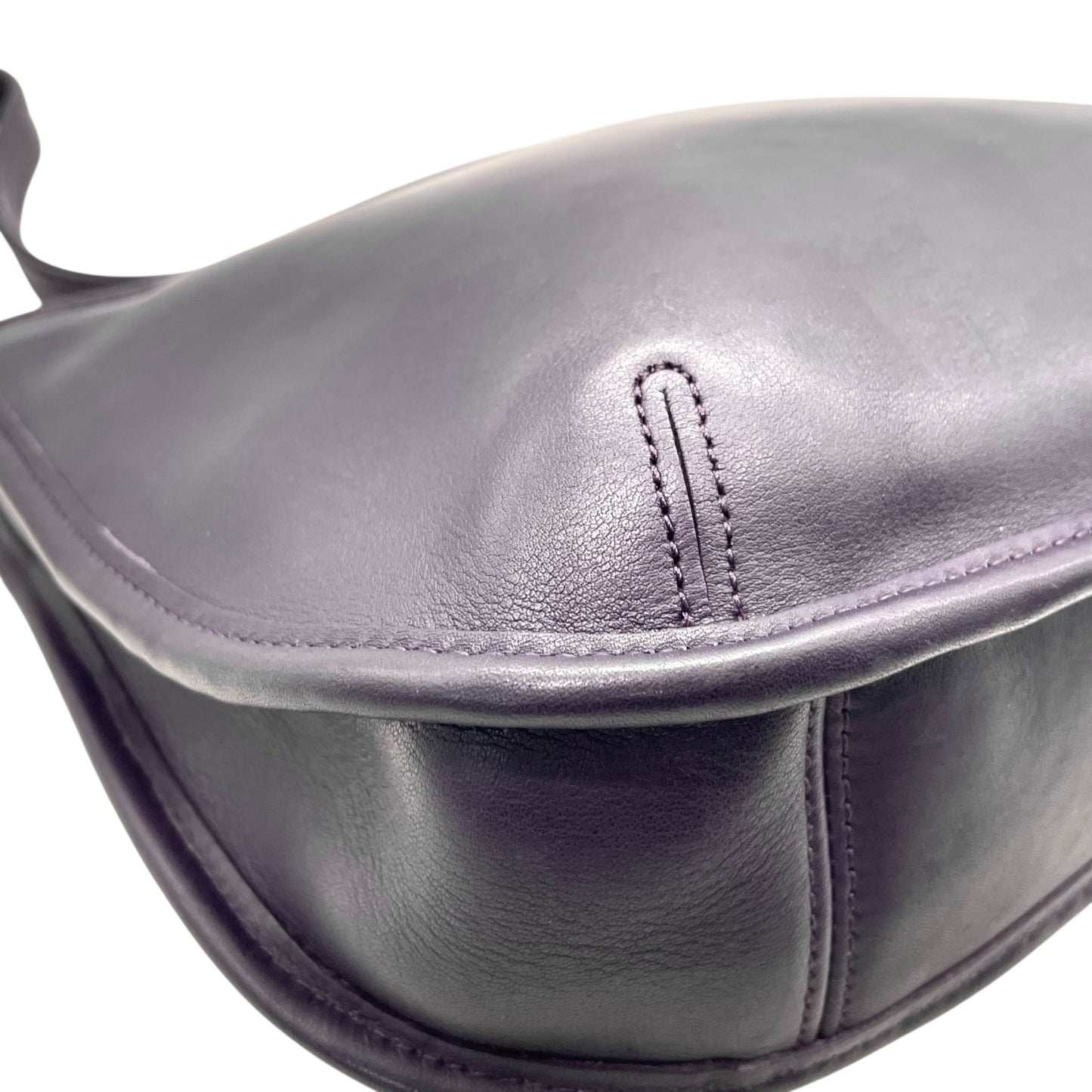 COACH コーチ 9047 ショルダーバッグ レザー パープル【中古】 レディース