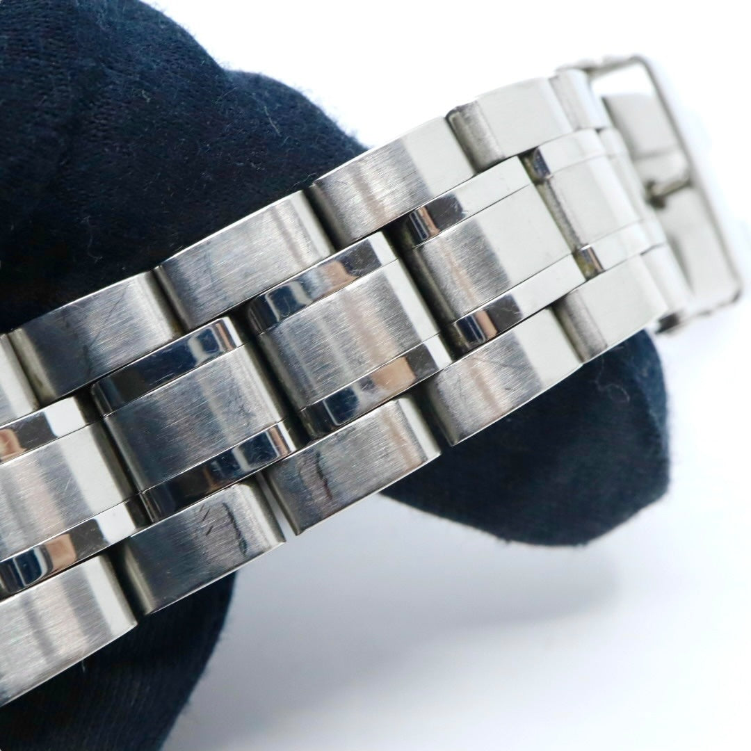 【美品】 orient オリエント キングマスター 腕時計 ER14-C2 自動巻き 21石 ダイバーズデザイン 10気圧防水 メンズ アナログ ホワイトダイヤル シルバー 回転ベゼル スポーツウォッチ ステンレス G2