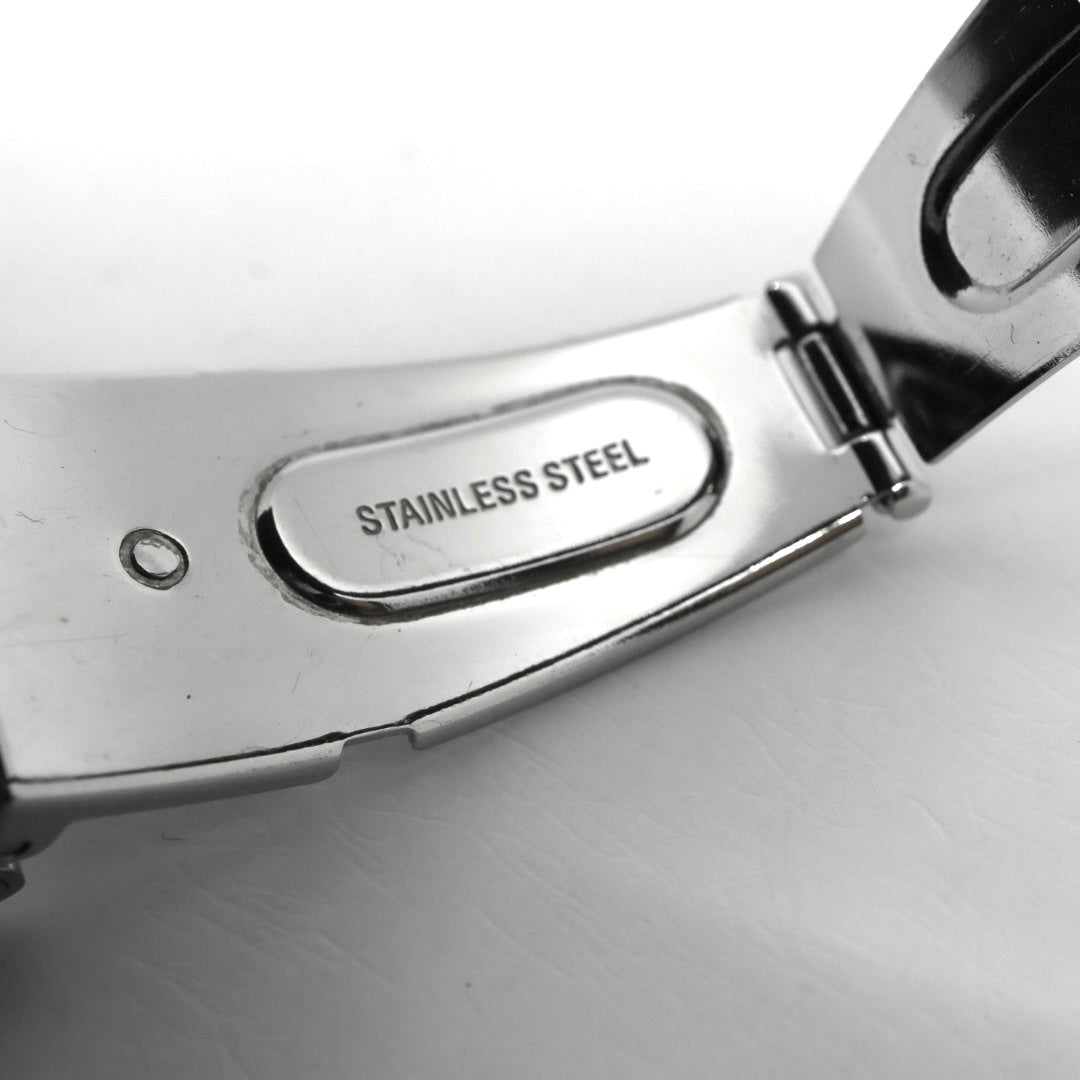 【美品/稼働品/電池交換済】セイコー SEIKO クロノグラフ 7A38-7280 メンズ腕時計 クオーツ アナログ デイデイト タキメーター ホワイト文字盤 シルバー ヴィンテージ 80年代 レトロ クリーニング済 G2