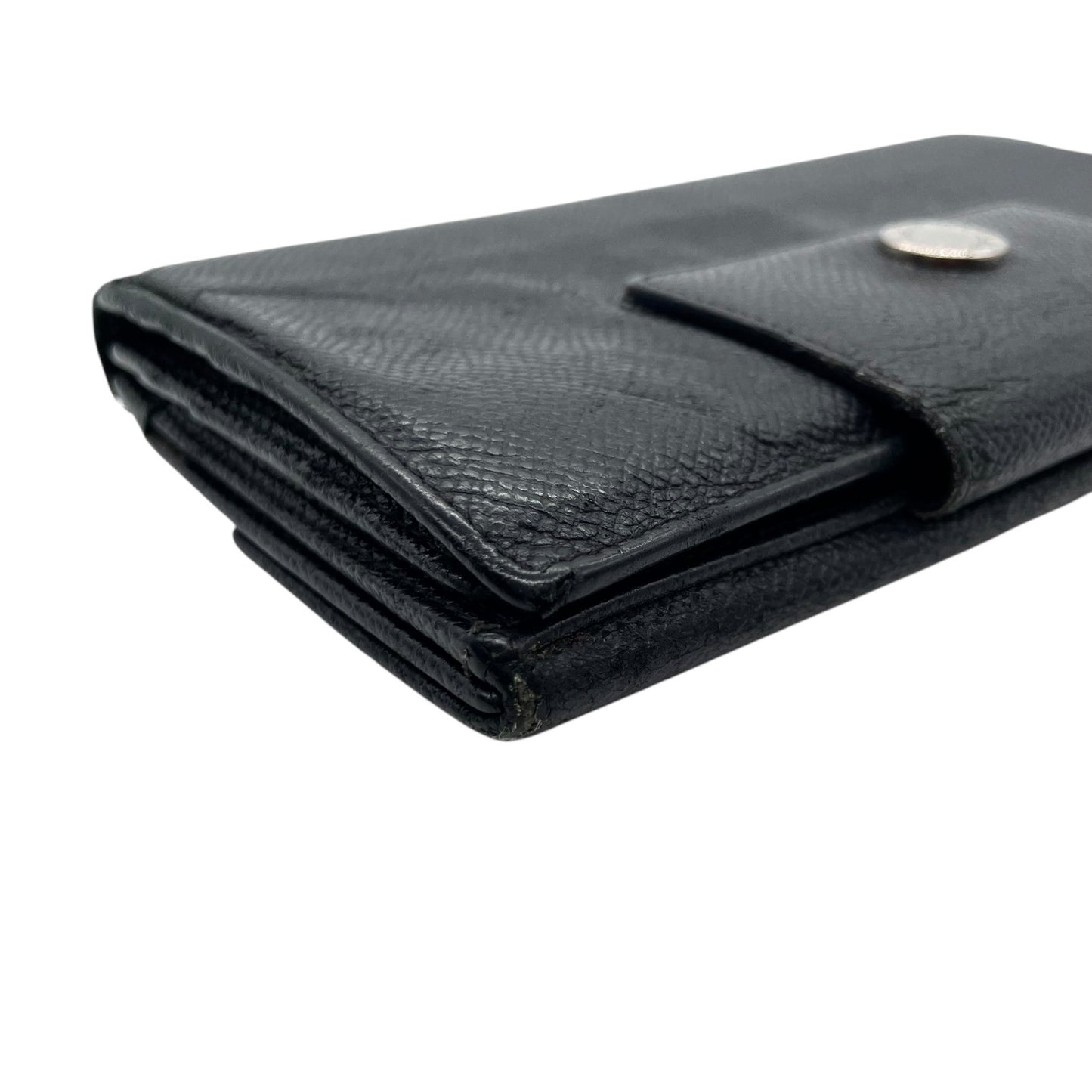 ブルガリ BVLGARI ブルガリブルガリ レザー 長財布 ブラック 黒 ロゴサークル金具 メンズ レディース ヴィンテージ ウォレット W4