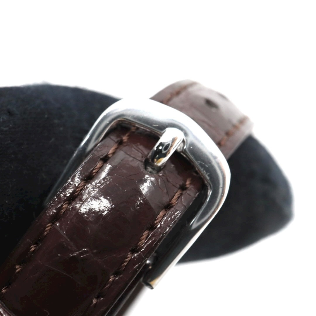 SEIKO セイコー 7N01-6881 ゴールドトーン ベゼル テクスチャー文字盤 クォーツ レディース ステンレス レザーベルト 上品 エレガント ウォッチ G11