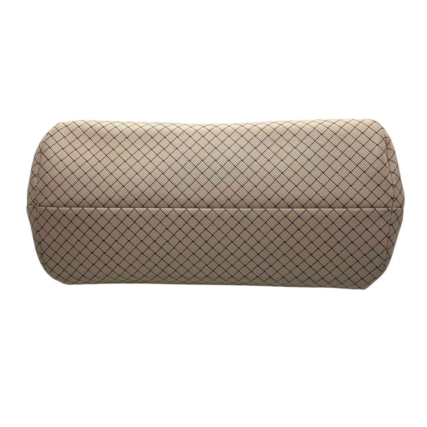 BOTTEGA VENETA ボッテガヴェネタ マルコポーロ イントレッチオジェット トートバッグ ハンドバッグ グレー ブラウン PVC ブラック金具 メンズ レディース 手提げ A