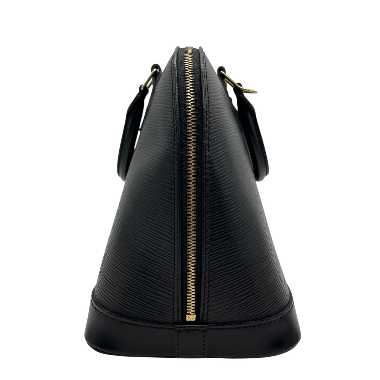 極美品 LOUIS VUITTON ルイヴィトン エピ アルマ 2WAY ハンドバッグ ショルダーバッグ 黒 ノワール ブラック レザー ゴールド金具 M52142 斜め掛け可 メンズ B