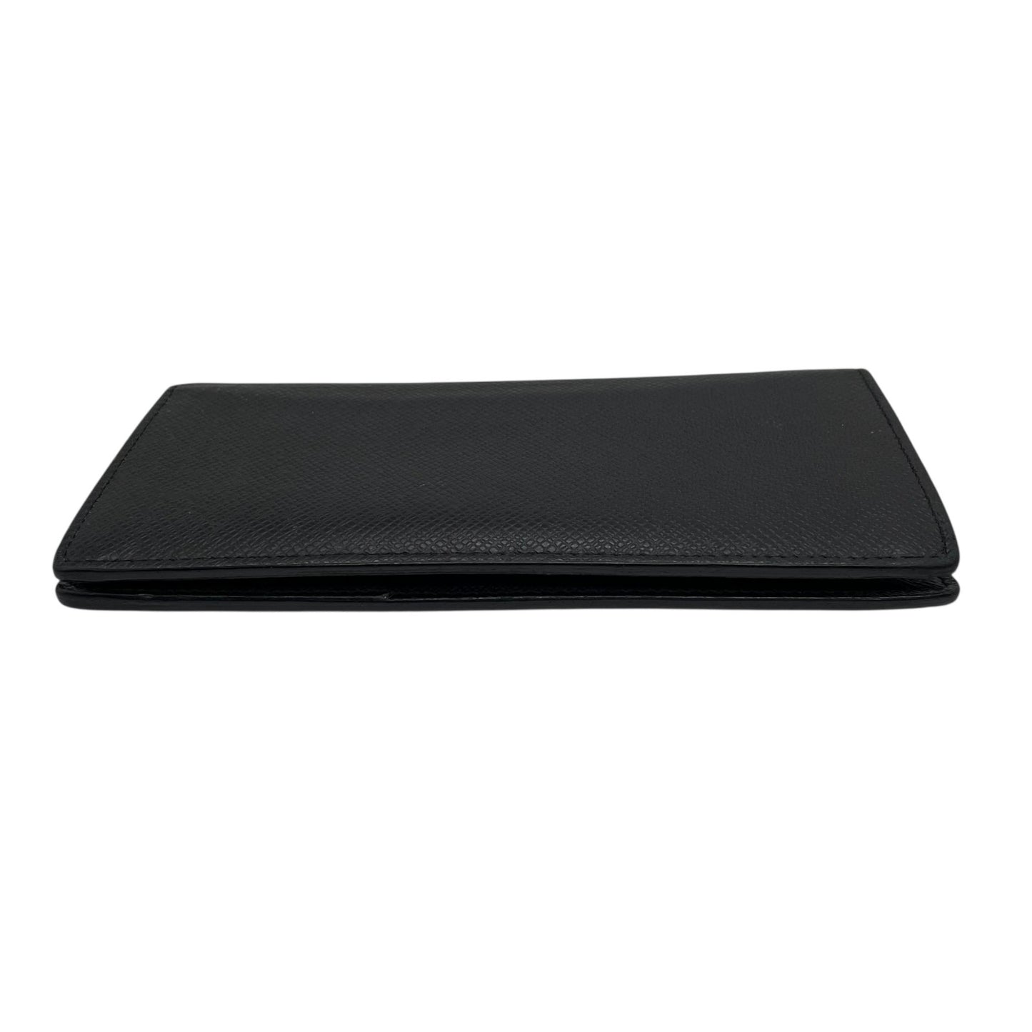 LOUIS VUITTON ルイヴィトン タイガ ポルトフォイユ･ブラザ 二つ折り 長財布 M30501 レザー 黒 ブラック シルバー金具 メンズ W5