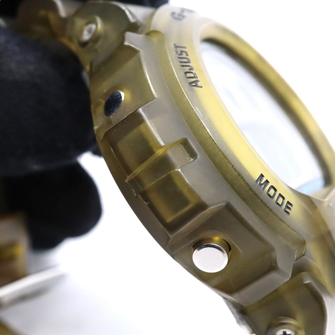 【未使用級/電池交換済】カシオ G-SHOCK DW-6900WF 1998 FIFAワールドカップ フランス大会 限定モデル 腕時計 メンズ デジタル スケルトン カーキ 20気圧防水 ストリート カジュアル ヴィンテージ クリーニング済み G2