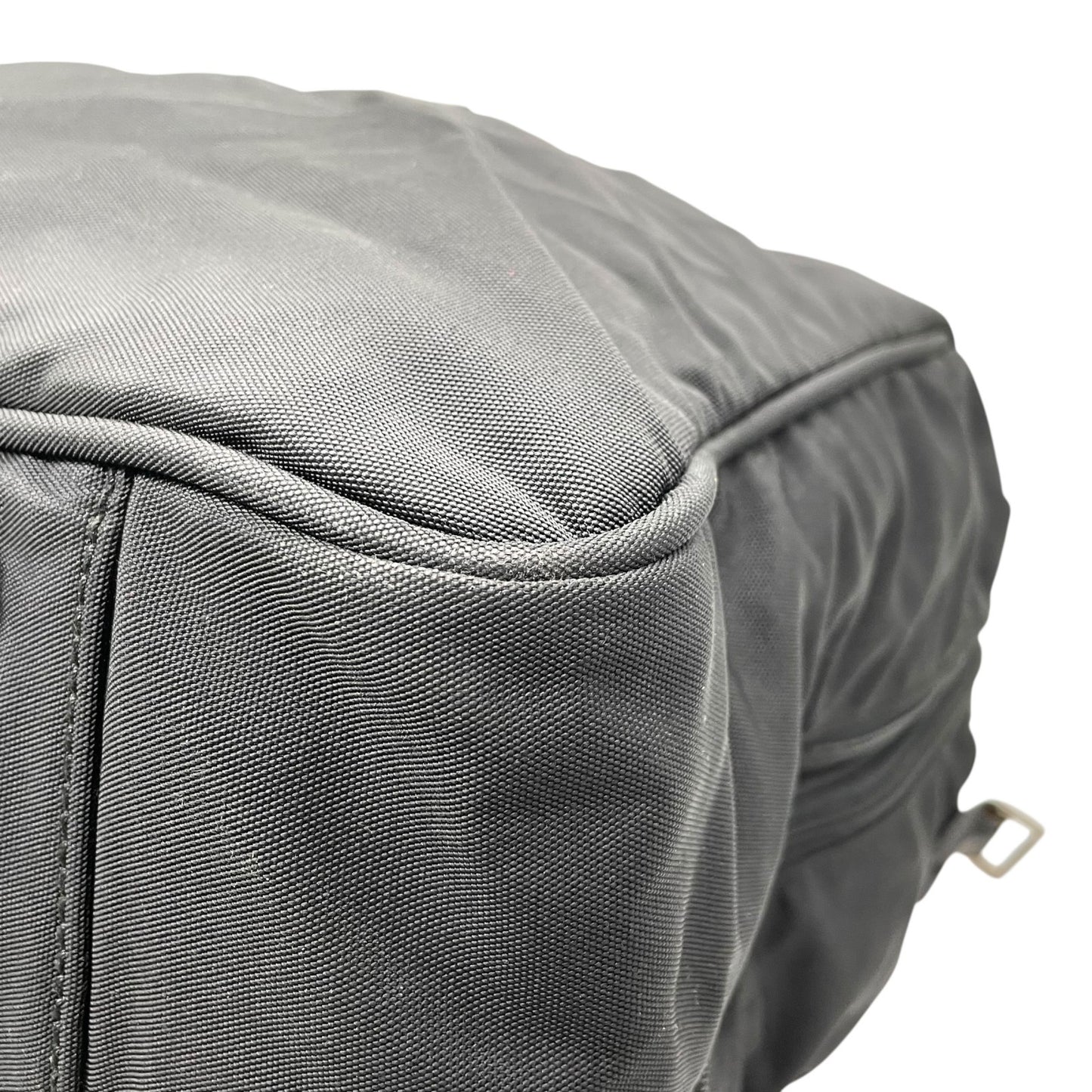 グッチ GUCCI ボストンバッグ ショルダーバッグ ブラック 黒 2way ナイロン レザー 大容量 トラベルバッグ ビジネスバッグ 斜め掛け可 ロゴ シルバー金具 メンズ X