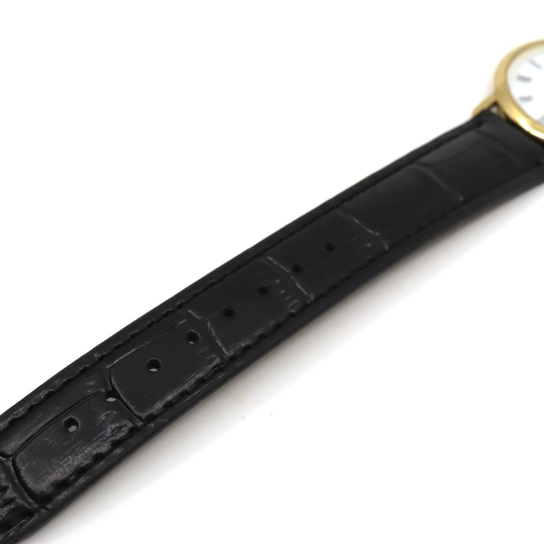 美品 電池交換済 新品ベルト バーバリー Burberrys 6000G 腕時計 メンズウォッチ クォーツ ゴールド ホワイト文字盤 ローマンインデックス ホースロゴ クラシック ヴィンテージ エレガント ドレスウォッチ 稼働品 G3