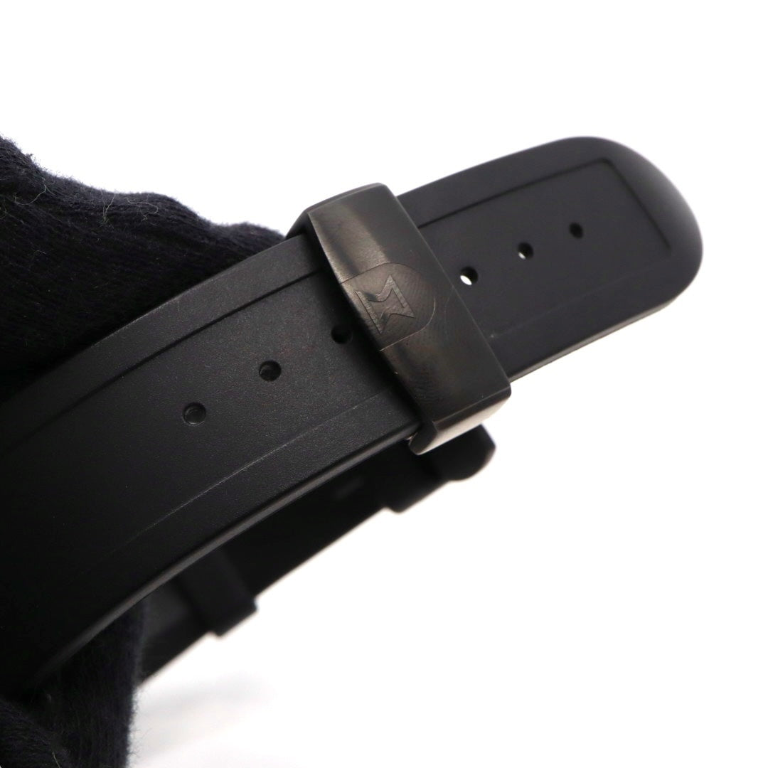 【新品同様/稼働品】エドックス EDOX クロノオフショア1 10020 メンズ腕時計 クオーツ クロノグラフ ビッグデイト カーボンダイヤル ブラック 300m防水 ダイバーズウォッチ パワーボート スイス製 スポーティ エレガント G7