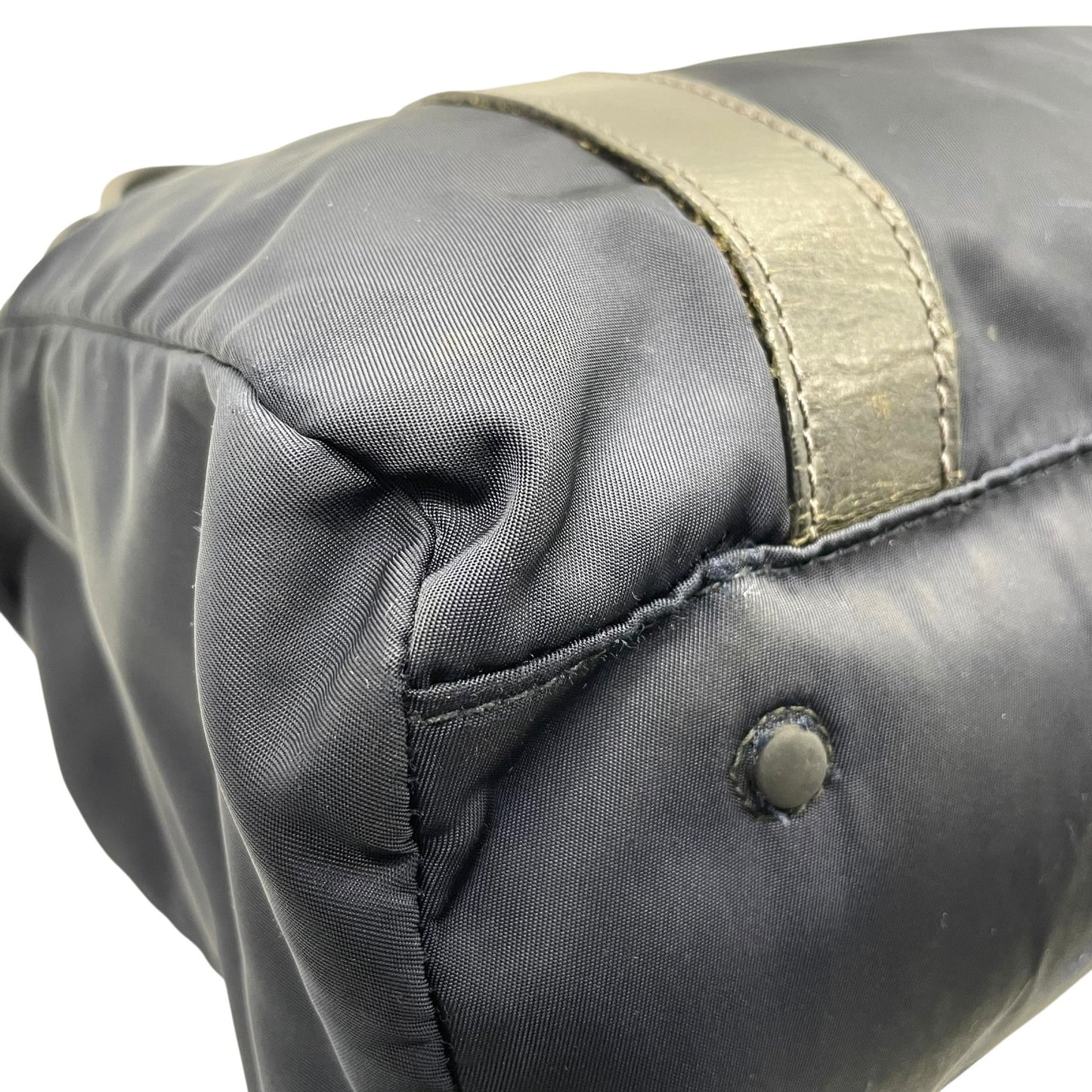 Daniel&Bob ダニエルアンドボブ トートバッグ ビジネストート ビジネスバッグ 紺 ネイビー 黒 ブラック ナイロン レザー シルバー金具 肩掛け可 A4収納可 ロゴ メンズ X2