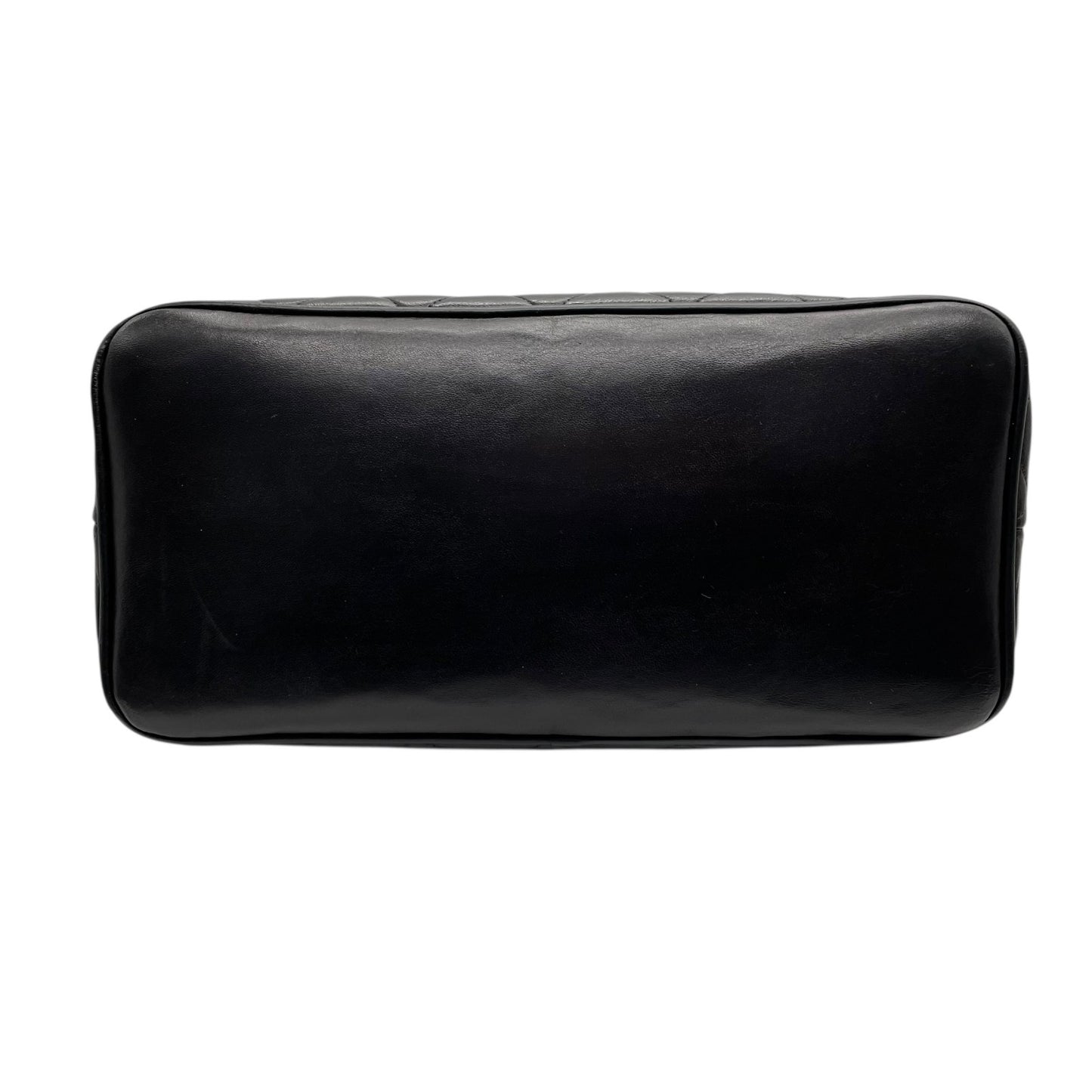 CHANEL シャネル ハンドバッグ レザー ブラック【中古】 レディース