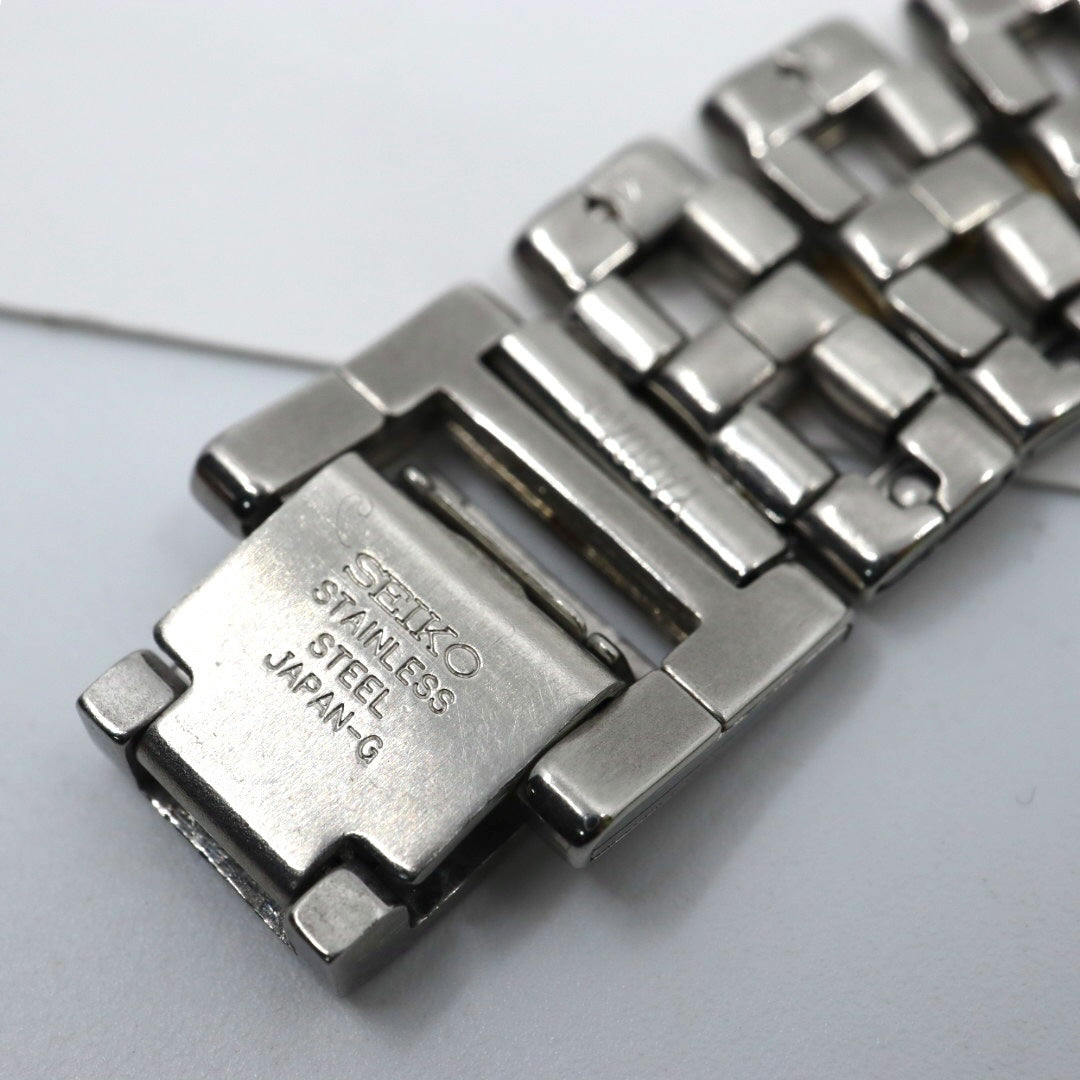 【電池交換済／稼働品】SEIKO セイコー ルーセント 腕時計 メンズ レディース ユニセックス クオーツ アナログ ローマンインデックス コンビカラー シルバー ゴールド ドレスウォッチ クラシックデザイン ビンテージ ファッション 7N01-614A G4