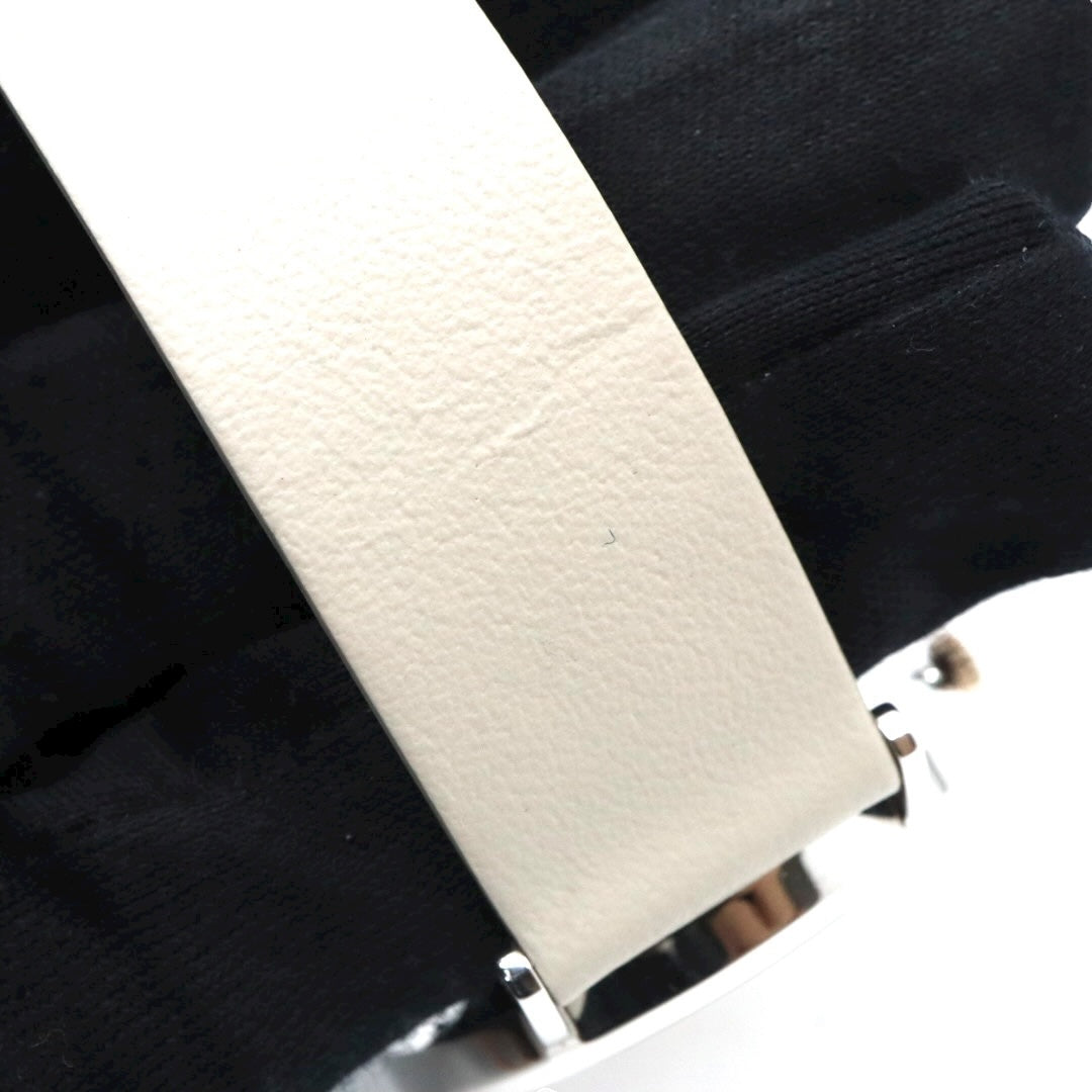 【未使用級】コーチ COACH 腕時計 レディース ペリー Perry シルバー グレージュ レザー CA.120.7.1594 クォーツ アナログ 2針 シンプル オフィス ビジネス 通勤 通学 エレガント 上品 クラシック 大人 馬車ロゴ 美品 G11