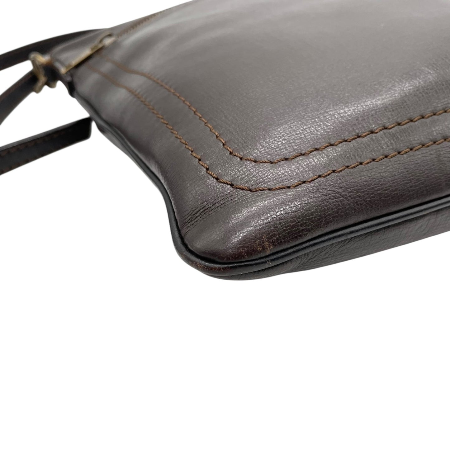 ルイ・ヴィトン LOUIS VUITTON サック・プラ ショルダーバッグ ユタレザー ブラウン系 カフェ M92073 メンズ レディース K8