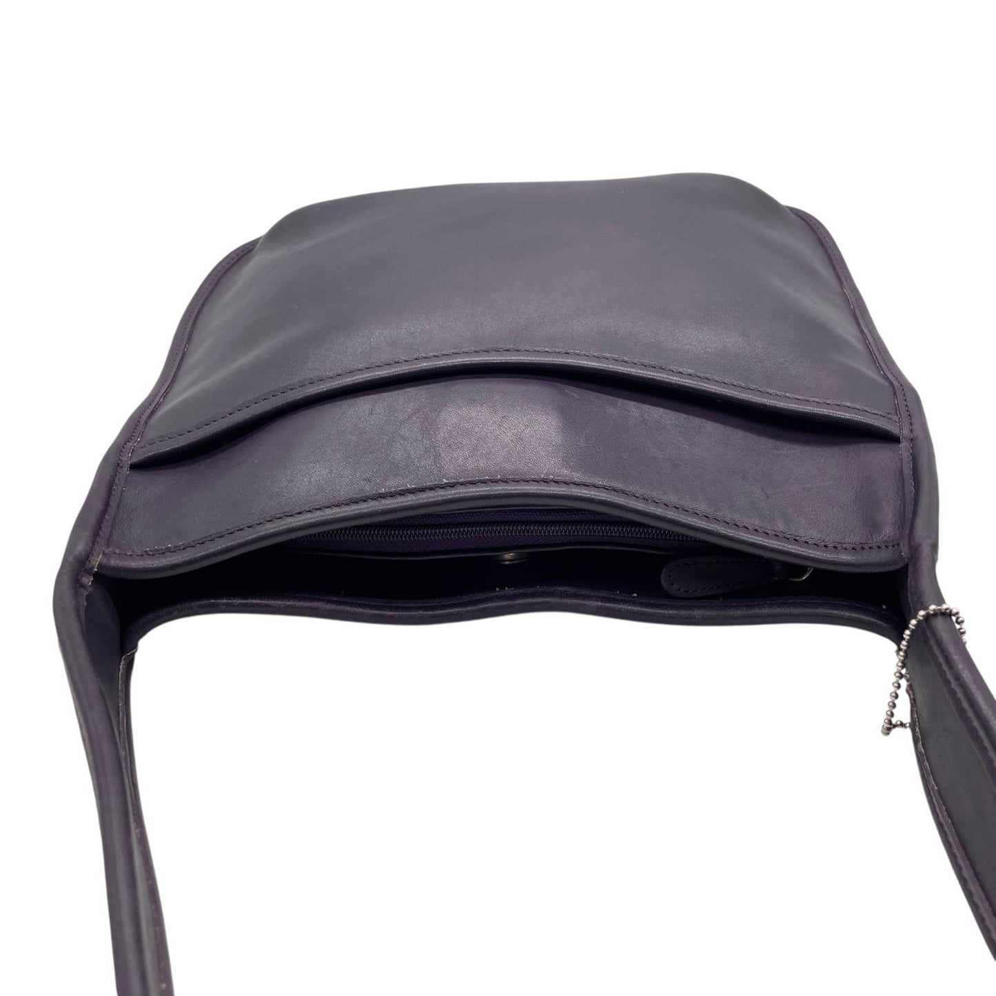 COACH コーチ 9047 ショルダーバッグ レザー パープル【中古】 レディース