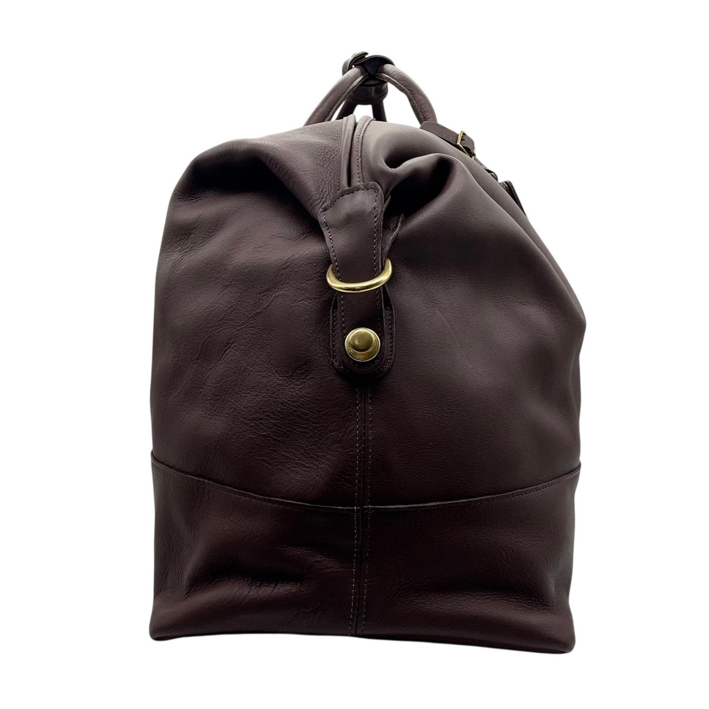 極美品 コーチ COACH レザー ボストンバッグ でかボストン 2WAY ショルダー付き 大容量 旅行 出張 茶色 ブラウン ゴールド金具 X