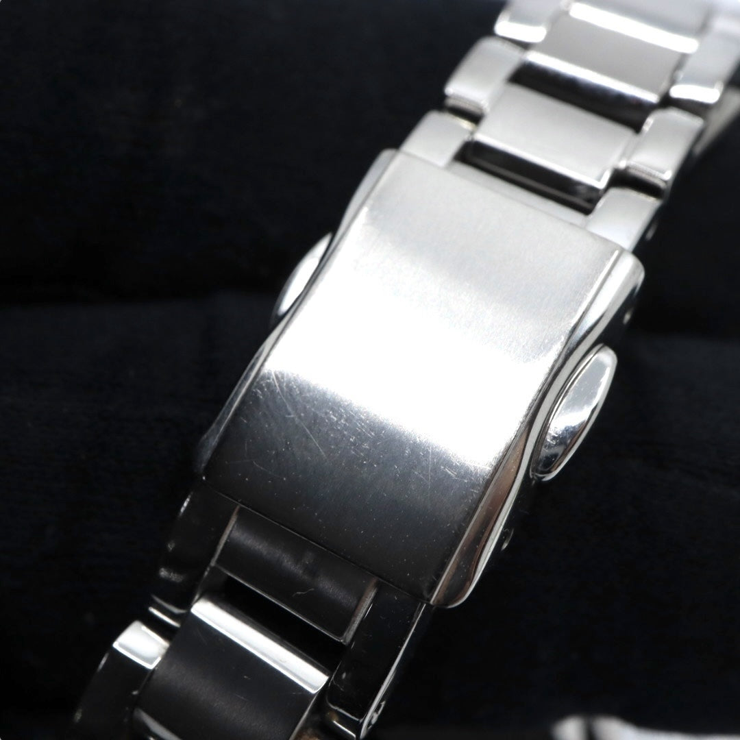 【極美品/稼働品】シチズン クロスシー 腕時計 H240-T020097 エコドライブ 電波ソーラー ワールドタイム レディース デイト シルバー アナログ ビジネス エレガント 高機能 日本製 デュラテクト クリーニング済み G4