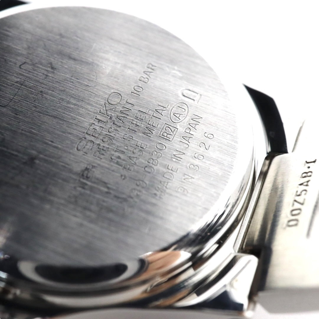 美品 【電池交換済】セイコー ルキア 腕時計 5Y89-0B30 レディース クオーツ デイデイト カレンダー 24時間計 シルバー ピンクゴールド コンビカラー ビジネス フォーマル ドレスウォッチ エレガント 上品 オフィス 日本製 クリーニング済み G2