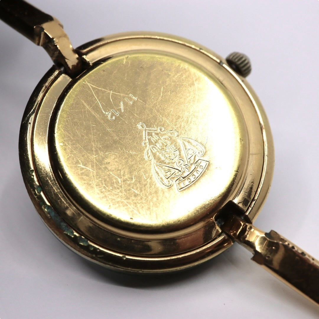 【美品/電池交換済】グッチ GUCCI チェンジベゼル 11/12 腕時計 レディース クオーツ バングルウォッチ ゴールド ヴィンテージ アンティーク シェリーラインベゼル クラシック エレガント アイコン 人気モデル クリーニング済み G3