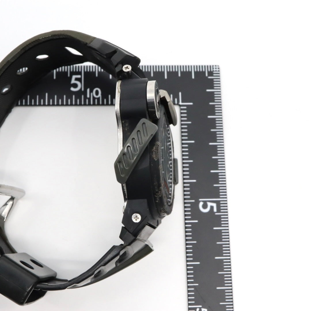 【電池交換済】カシオ G-SHOCK LUNGMAN DWG-100 腕時計 メンズウォッチ パルスチェック 心拍数計測 マスターオブG デジタル クォーツ ブラック ヴィンテージ 90年代 レア コレクターズアイテム 20気圧防水 耐衝撃構造 稼働品 G7