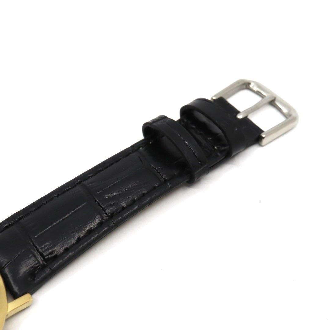 美品 電池交換済 新品ベルト バーバリー Burberrys 6000G 腕時計 メンズウォッチ クォーツ ゴールド ホワイト文字盤 ローマンインデックス ホースロゴ クラシック ヴィンテージ エレガント ドレスウォッチ 稼働品 G3