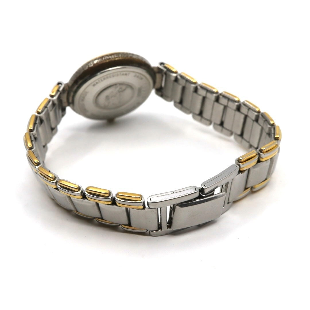 【電池交換済】バーバリー Burberrys 腕時計 11500L レディースウォッチ クォーツ コンビ シルバー ゴールド ローマンインデックス ホースロゴ クラシック ヴィンテージ アナログ 稼働品 G3