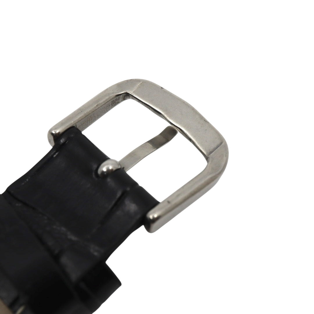 美品 電池交換済 新品ベルト バーバリー Burberrys 6000G 腕時計 メンズウォッチ クォーツ ゴールド シェル文字盤 アイボリー ローマンインデックス クラシック ヴィンテージ エレガント ドレスウォッチ 稼働品 G3