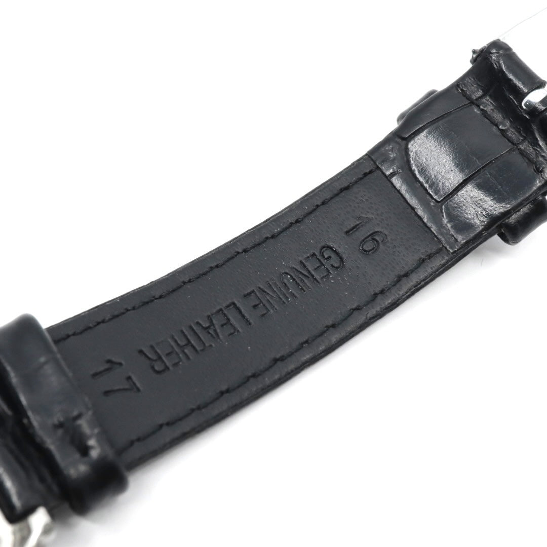 極美品 電池交換済 新品ベルト バーバリーロンドン 12100G 腕時計 レディースウォッチ スクエア レクタンギュラー クォーツ シルバー ホワイト文字盤 レザー アナログ クラシック ドレスウォッチ ビジネス 稼働品 G3