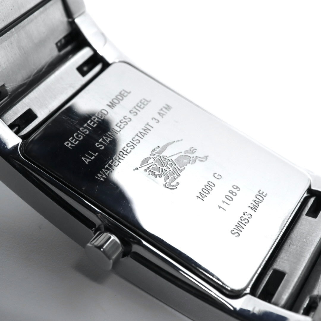 BURBERRY バーバリー 14000 G 腕時計 シルバー クオーツ シルバー文字盤【中古】 ユニセックス