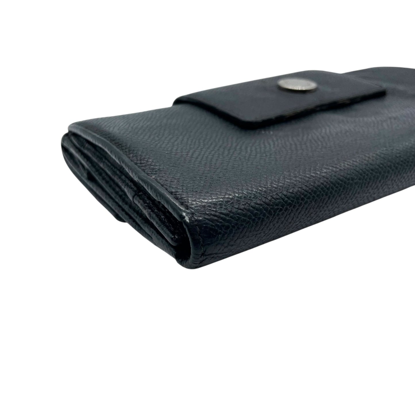 ブルガリ BVLGARI ブルガリブルガリ レザー 長財布 ブラック 黒 ロゴサークル金具 メンズ レディース ヴィンテージ ウォレット W4