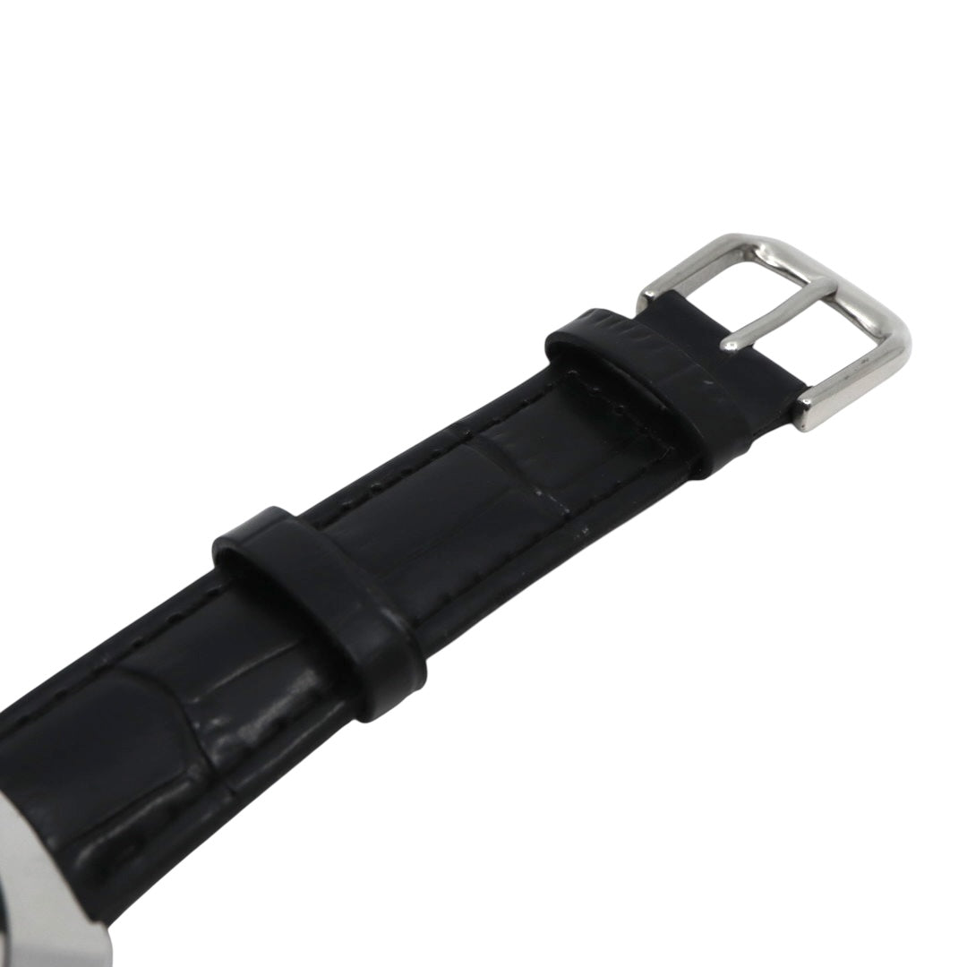 シチズン CITIZEN レオパード スーパー ビート8 自動巻き 腕時計 Ref.4-720431 1970年代 ステンレススチール ブルー×ゴールド レザー 23石 メンズ G4