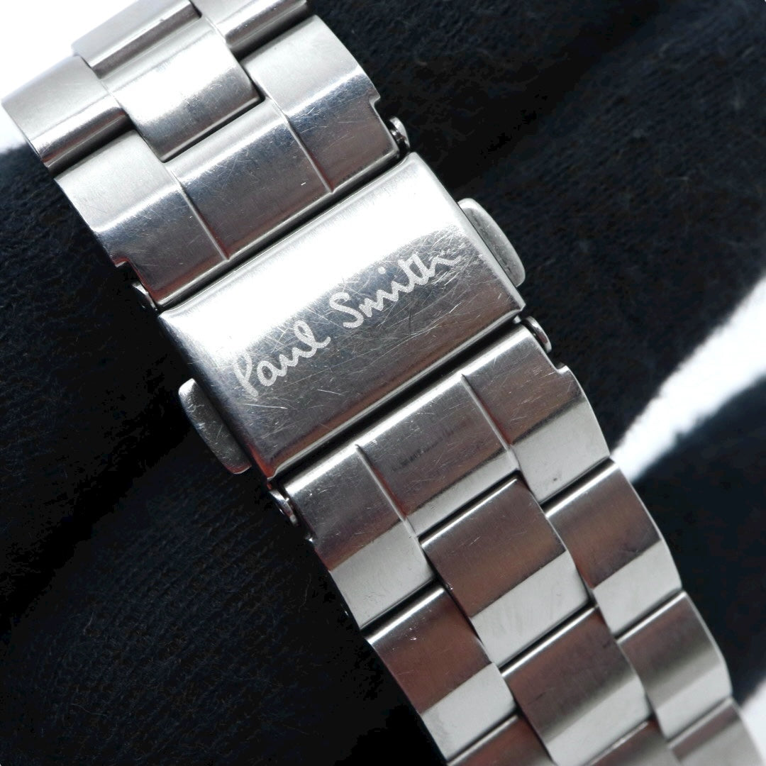 ポールスミス Paul Smith 腕時計 メンズ クォーツ ブルー文字盤 トノー型 シルバー SS 1045-T019421 アナログ ウォッチ ビジネス カジュアル 通勤 通学 クラシック 上品 エレガント スタイリッシュ ドレスウォッチ 高級感 G10