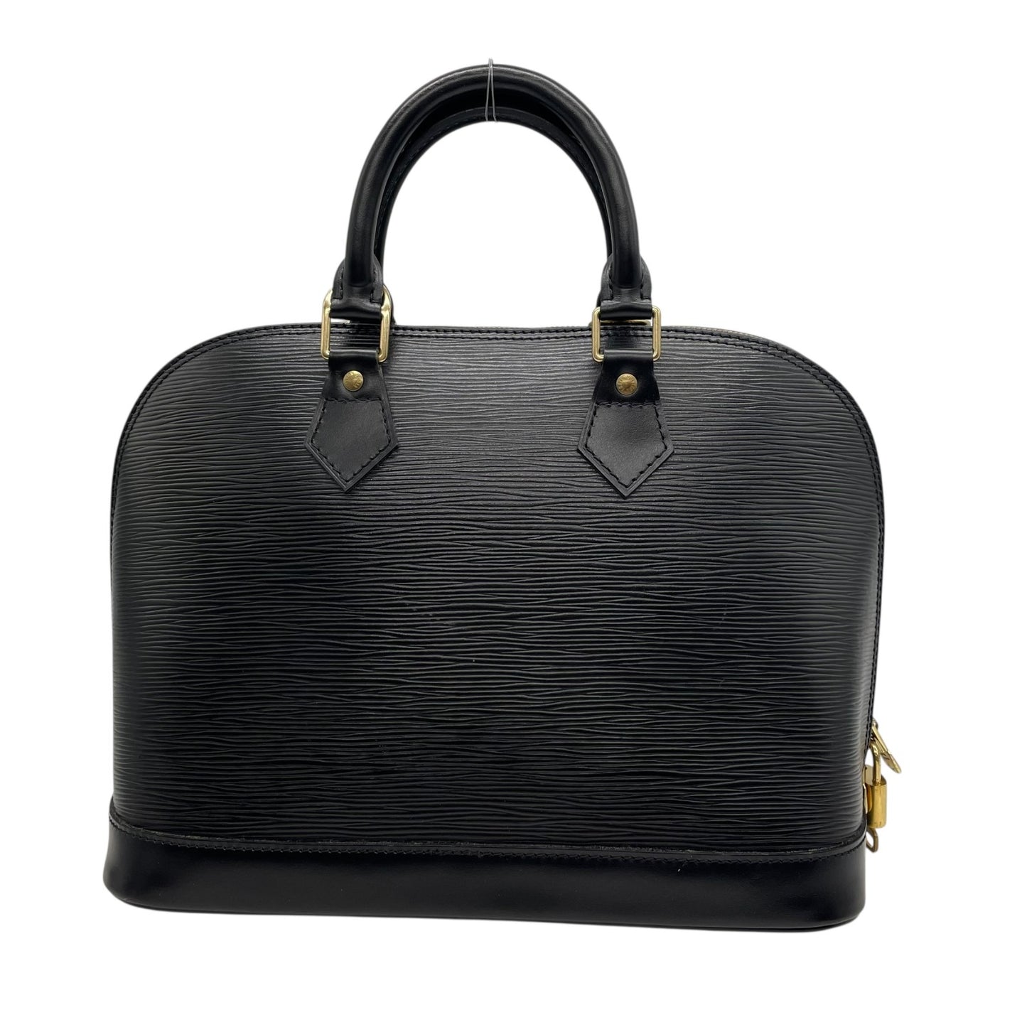 極美品 LOUIS VUITTON ルイヴィトン エピ アルマ 2WAY ハンドバッグ ショルダーバッグ 黒 ノワール ブラック レザー ゴールド金具 M52142 斜め掛け可 メンズ B