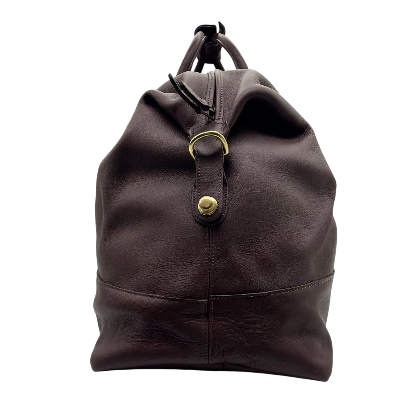 極美品 コーチ COACH レザー ボストンバッグ でかボストン 2WAY ショルダー付き 大容量 旅行 出張 茶色 ブラウン ゴールド金具 X