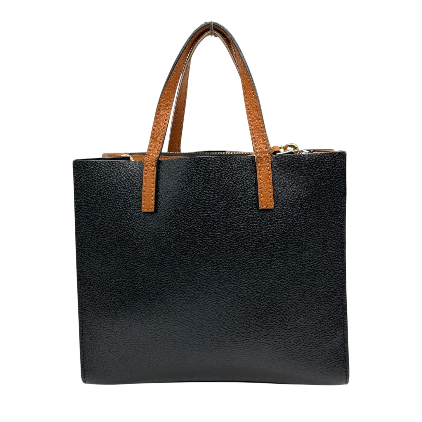 マークジェイコブス MARC JACOBS THE MINI GRIND BAG 2WAY ハンドバッグ ショルダーバッグ 黒 ブラック 白 アイボリー ベージュ レザー ゴールド金具 手提げ 斜め掛け可 ロゴ パドロック グラインド レディース S21