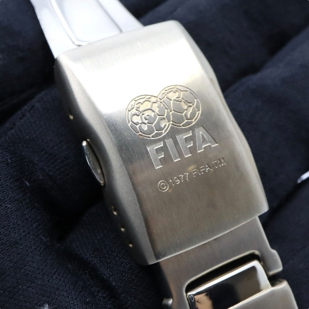 【美品/稼働品】カシオ G-SHOCK GW-600WCJ 2006 FIFAワールドカップ ドイツ大会 限定モデル 電波ソーラー The G メンズ 腕時計 デジタル ゴールド 20気圧防水 ヴィンテージ 希少 クリーニング済み G3