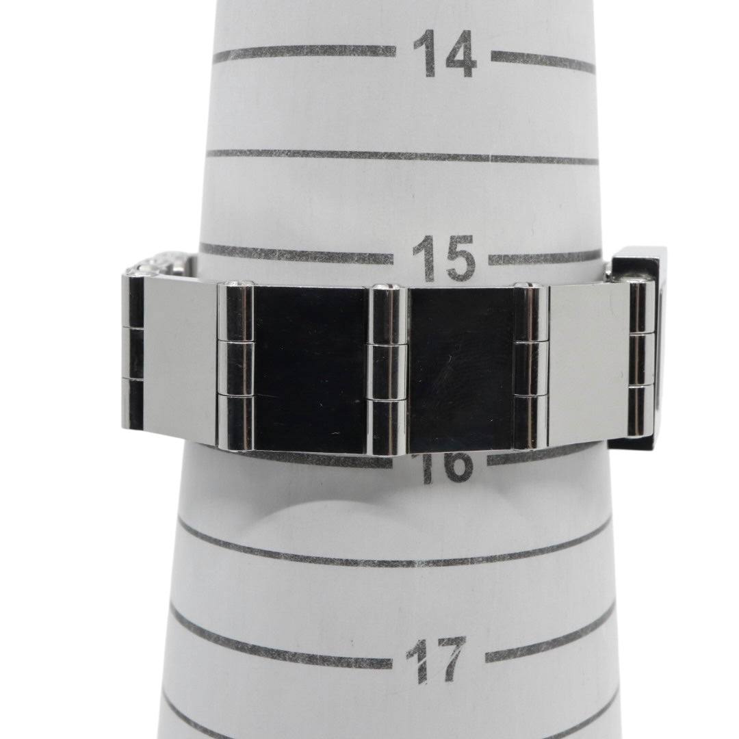 美品 電池交換済 クリーニング済 グッチ GUCCI 600L 腕時計 レディースウォッチ スクエア シルバー文字盤 ステンレススチール クォーツ アナログ バングル ブレスレット エレガント クラシック ドレスウォッチ 稼働品 G3