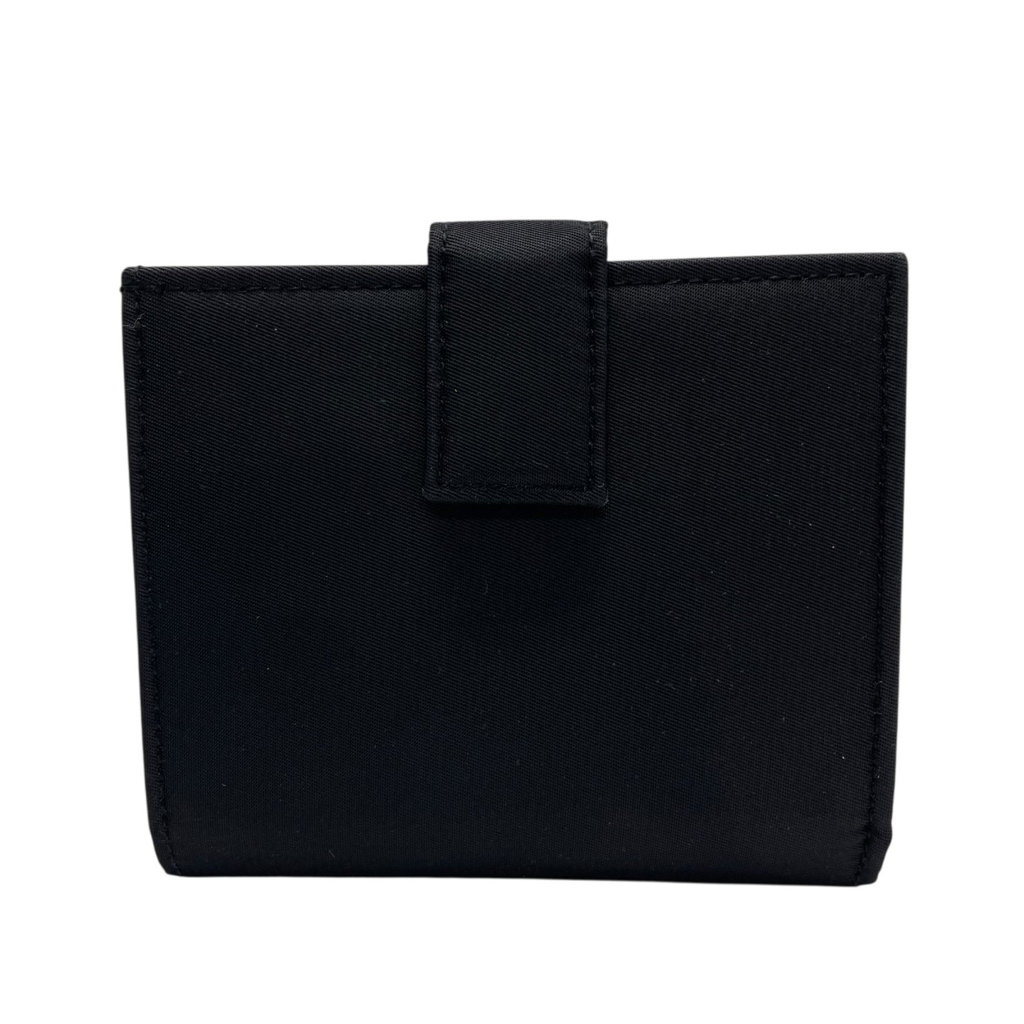 美品 ジバンシィ GIVENCHY ジバンシー 二つ折り財布 ナイロン Gロゴ 黒 ブラック 金金具 ゴールド金具 ヴィンテージ 6